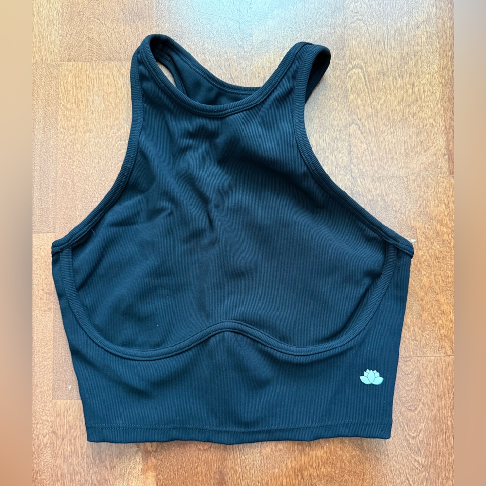 Marie Louise Paris Black Sports Bra/Crop Top